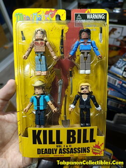 Minimates KILL BILL Deadly Assasins Boxset