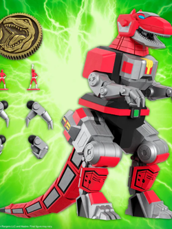 [2023.04] Power Rangers Ultimates Tyrannosaurus Dinozord 7-Inch Action Figure