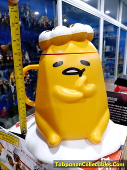 [2022.10] Mister Donut 2022 Gudetama Glass Cup - Pon De Ring White Chocolate