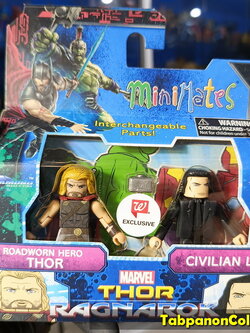 Minimates Marvel Thor Ragnarok Civilian Thor and Civilian Loki 2-pack