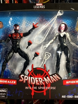 [2018.10] Hasbro Marvel Legends Spider-Verse: Miles Morales & Gwen 6.5-Inch Figure 2-Pack