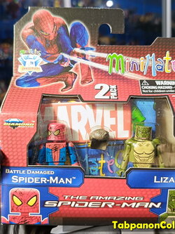 Minimates Marvel Wave 46 The Amazing Spider-Man Battle Damaged Spider-Man and Lizard 2-Pack