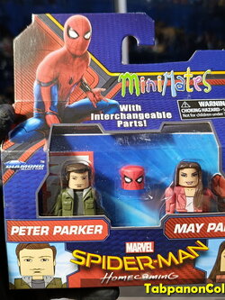 Minimates Marvel Wave 73 Spider-Man Homecoming Peter Parker and May Parker 2-Pack