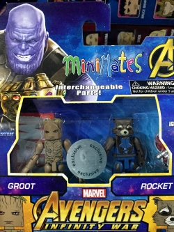 Marvel Minimates Infinity War - Groot & Rocket