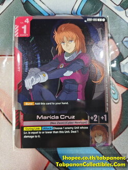 Gundam Card Game Eng GD01-093 R Marida Cruz