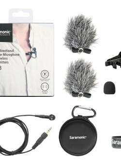 Saramonic-DK3A ไมโครโฟนพรีเมี่ยมไร้สาย | รับประกันศูนย์ 100%