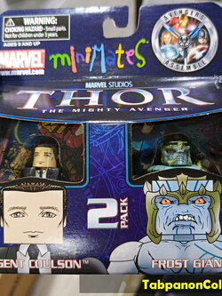 Minimates Marvel Thor The Mighty Avenger Agent Coulson and Frost Giant 2-Pack