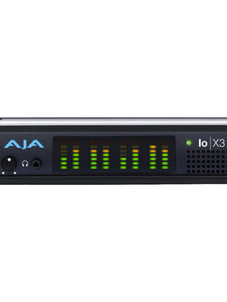 AJA Io X3 Professional Video I/O for Thunderbolt 3
