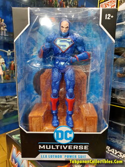 [2022.03] McFarlane DC Multiverse Darkseid War Lex Luthor Blue Power Suit 7-Inch Figure