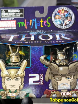 Minimates Marvel Thor The Mighty Avenger Loki and Odin 2-Pack