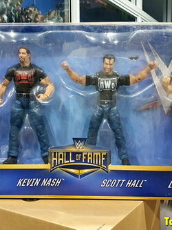 [2016.07] WWE Elite Hall of Fame NWO Eddie Guerrero, Kevin Nash, Scott Hall and Larry Zybysko 4-Pack Figure