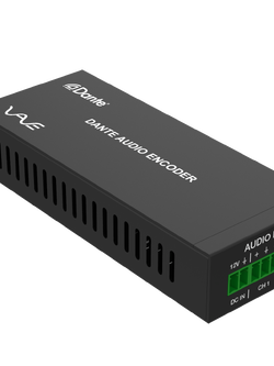 AVIP-EN-DAN - VAVE Dante 2CH Analog Audio Encoder with POE