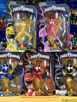 [2017.12] Bandai America Power Rangers Legacy - Mighty Motphin Power Rangers (Exclusive Weapons) Set 5