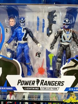 [2021.01] Hasbro Power Rangers Lightning Collection S.P.D. Squad B Blue Ranger and Squad A Blue Ranger 6-Inch Action Figure Battle Pack