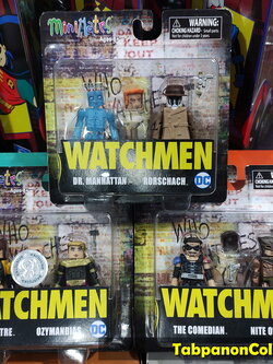 Minimates DC Watchmen Movie Complet Set ( 3 box)