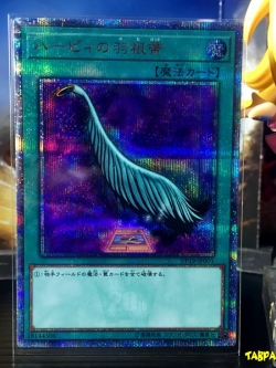 VP19-JP001 (20th ScR) "Harpie's Feather Duster" (1st OCG/TCG Artwork)