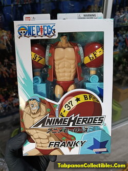 [2023.09] Bandai Anime Heroes One Piece Franky 6-inch Action Figure