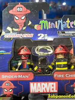 Minimates Marvel Wave 41 NYCC Spider-Manand Fire Chief Max 2-Pack