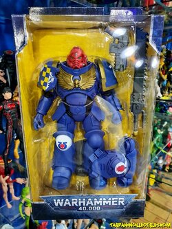 [2020.09] McFarlane Warhammer 40k Series 1 Ultramarines Primaris Assault Intercessor Space Marine 7-Inch ction Figure