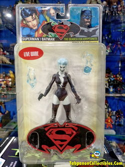 [2009.07] DC Direct Superman / Batman Series 7 Live Wire Action Figure (ข้อมือหัก)