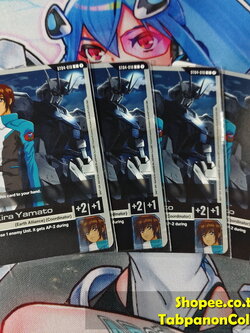 Gundam Card Game EN ST04-010 Kira Yamato Set x4