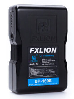BP-160S Cool Black V mount Battery with USB output 5V/2A