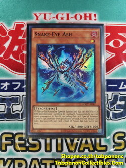 AGOV-AE007 Snake-Eye Ash - Super Rare