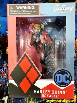 [2021.02] DST DC Gallery DCeased Harley Quinn 9-Inch PVC Diorama Statue