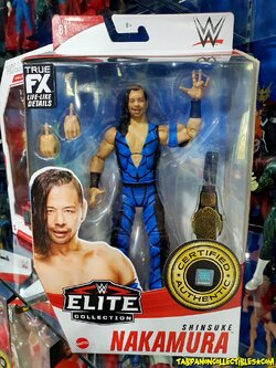 [2021.02] WWE Elite 81 Shinsuke Nakamura (Blue) (มีตำหนิที่หน้าอก)