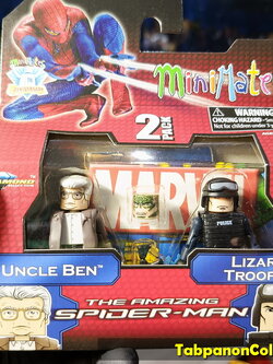 Minimates Marvel Wave 46 The Amazing Spider-Man Uncle Ben and Lizard Trooper 2-Pack