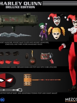 [2020.02] Mezco DC Comics Harley Quinn Deluxe Edition One:12 Collective Figure