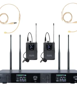 SOUNDVISION SU-990D/BT (CB) ชุดไมค์ลอย ดิจิตอล หนีบปกเสื้อและคาดศรีษะ ย่าน UHF