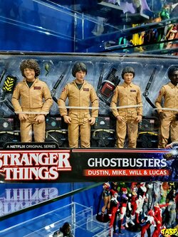[2018.10] McFarlane Stranger Things Ghostbusters Deluxe 7-Inch Figure 4-PACK