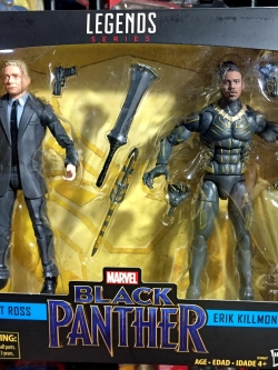 [2018.08] Hasbro Marvel Legends Black Panther Movie Everett Ross & Erik Killmonger 6.5-Inch Action Figure 2-Pack