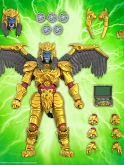 [2023.04] Super7 Mighty Morphin Power Rangers Ultimates Goldar 7-Inch Scale Action Figure