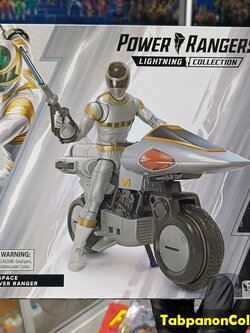 [2023.10] Hasbro Power Rangers Lightning Collection In Space Silver Ranger Deluxe 6-inch Action Figure