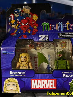 Minimates Marvel Wave 51 Shanna The She-Devil and Savage Land Peaper 2-pack