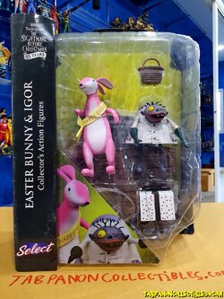 [2019.08] DST Nightmare Before Christmas Select Series 5 Waster Bunny & Igor Action Figures