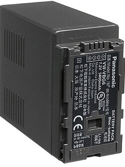แบตเตอรี่ Panasonic VW-VBG6 Lithium-Ion Battery Pack (7.2V, 5400mAh)