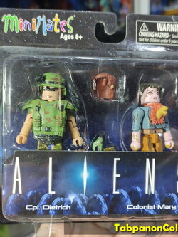 Minimates Aliens Cpl. Dietrich & Colonist Mary 2-Pack
