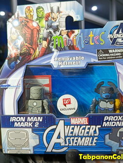 Minimates Marvel Walgreens S5 Iron Man Mark2 and Proxoma Midnight 2-Pack