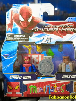 Minimates Marvel Wave 56 The Amazing Spider-Man 2 Flashback Spider-Man and Max Dillon 2-Pack