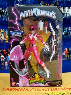 [2017.12] Bandai America Power Rangers Legacy MMPR Pink Ranger (Exclusive Weapons)