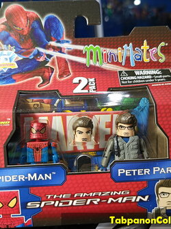 Minimates Marvel Wave 46 The Amazing Spider-Man Spider-Man and Peter Parker 2-Pack