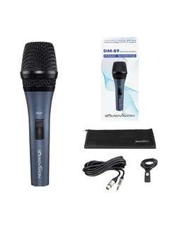SOUNDVISION DM-89 ไมโครโฟนคุณภาพสูง สำหรับร้องคาราโอเกะ