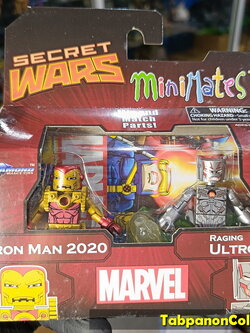 Minimates Marvel TRU Exclusive Wave 21 Iron Man 2020 and Raging Ultron 2-Pack