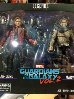 [2017.08] Hasbro Marvel Legends GOTG Vol.2 Starlord & EGO 6.5-Inch Figure 2-Pack