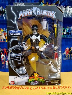 [2017.12] Bandai America Power Rangers Legacy MMPR Black Ranger (Exclusive Weapons)