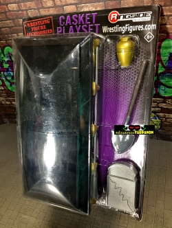 [2014.11] Wretling Accessories Casket Playset (Black) (แพ็คดั้งเดิม)