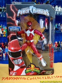 [2017.12] Bandai America Power Rangers Legacy MMPR Red Ranger (Exclusive Weapons)